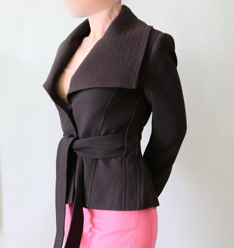 Hnedé kabátikové sáčko zara veľ.m, zara,m