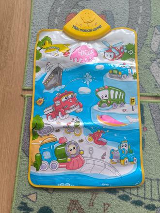 Hracia podložka zvuky dopravných prostriedkov, 