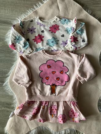 Mikinky kvetinky a stromček 86, zara,86