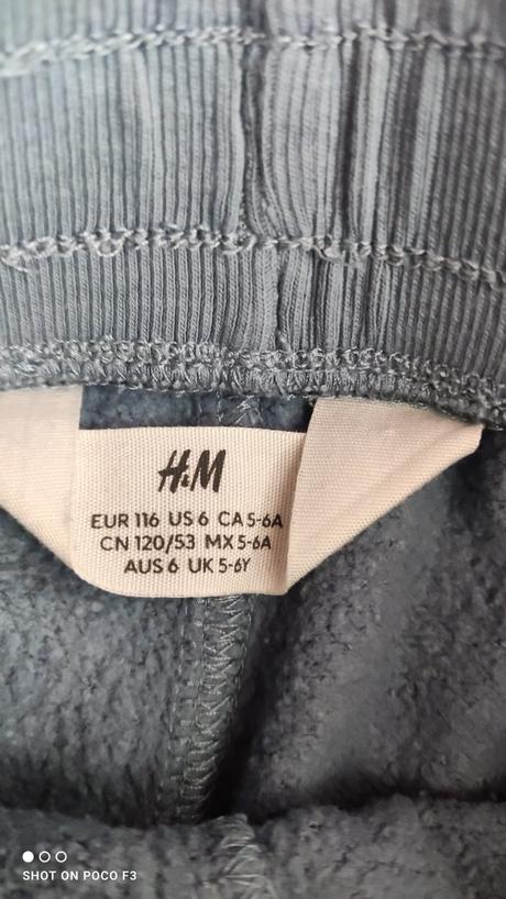 Tepláky h&m 2x, h&m,116