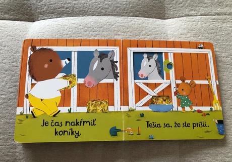 Kniha maco a myška na farme,