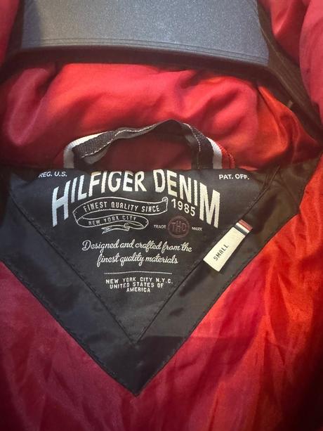 Zimná bunda, tommy hilfiger,s