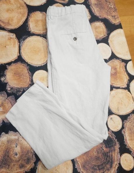 Elegantné nohavice s ľanom 164, h&m,164