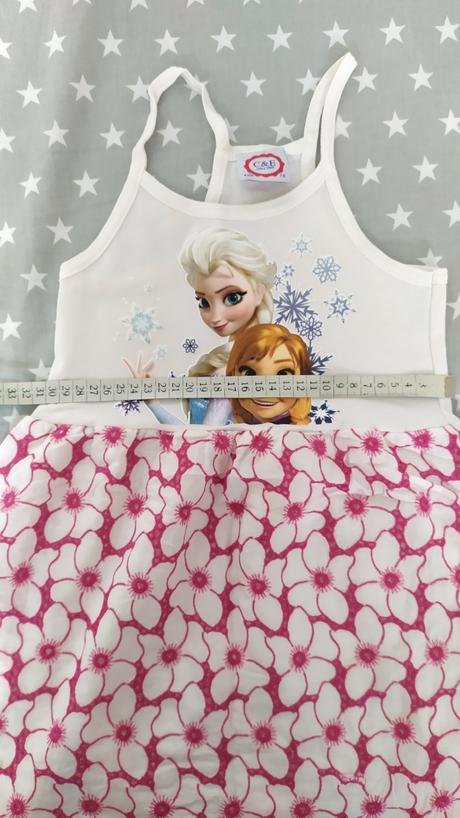 Frozen letné šaty, 122