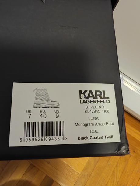 Karl lagerfeld originál luxusné damske cizmy, karl lagerfeld,40