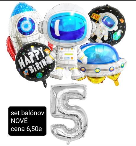 Párty dekorácie -vesmír, 