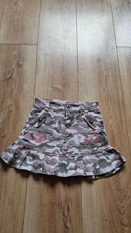 Riflová suknička maskáčová veľ. 116., lusa,116