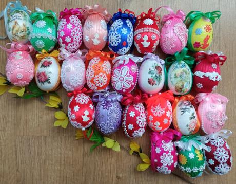 Veľkonočné vajíčka - dekorácia, 