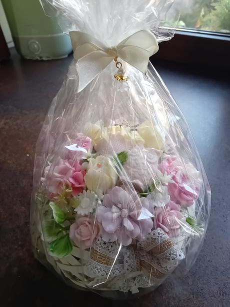 Personalizovaná kytica z mydla,