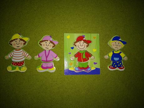 Drevená  skladačka-hračka, 