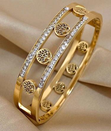 Naramok pozlátený chirurgickej ocele, 