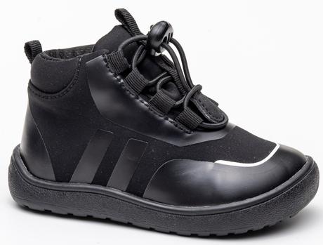 Topánočky neo black barefoot s membranou - skladom, protetika,33