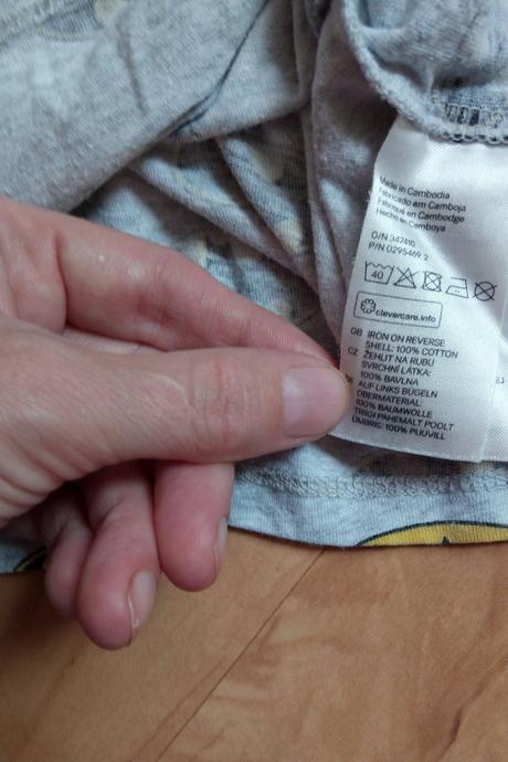 2x tričko dlhý rukáv - 92, h&m,92