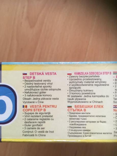 Plávacia vesta na 3 - 6 rokov,