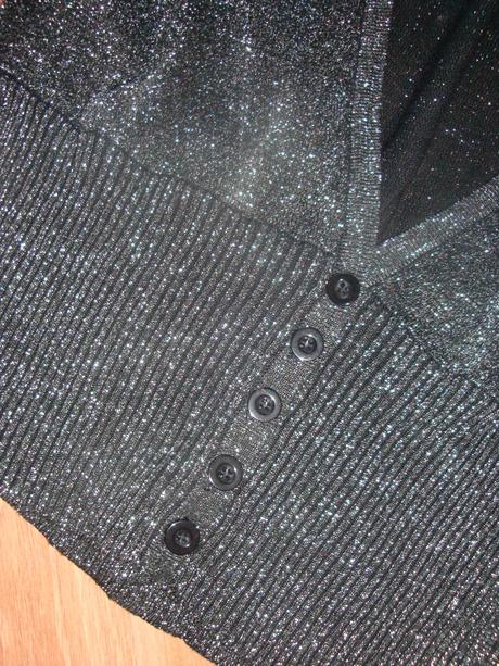 Čierno-strieborný svetrík, m