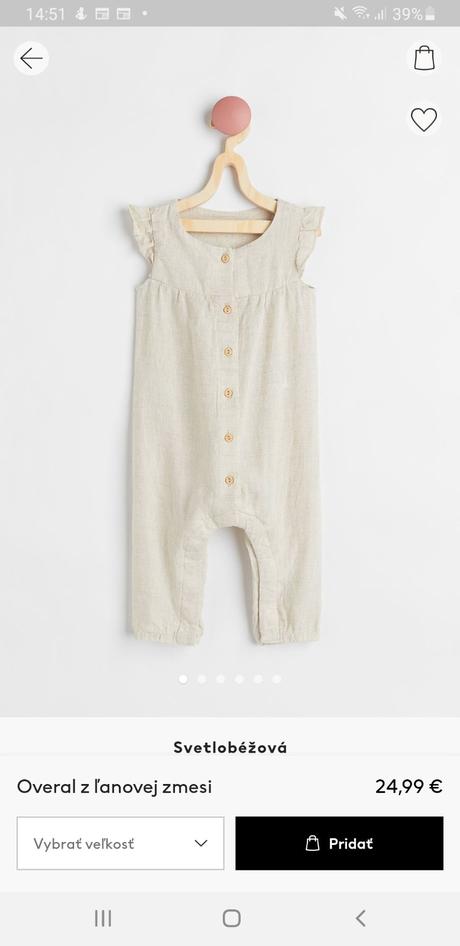 Ľanový overal h&m exclusive veľ.62 ako nový, h&m,62