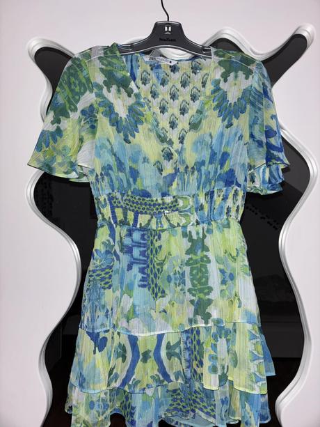 Šifónove šaty zara s, zara,s