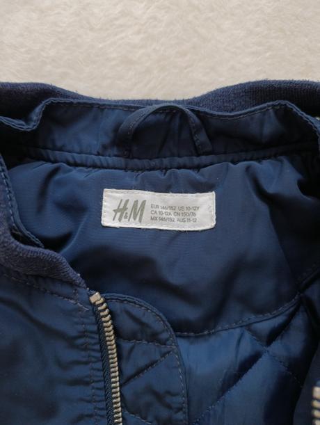 Bombera - bunda 146/152, h&m,146