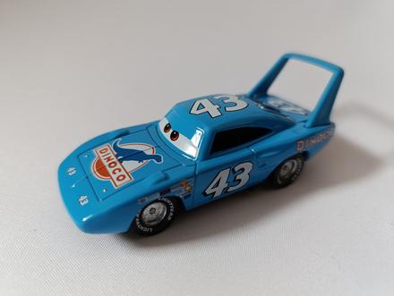 Cars,, the king,, mcqueen autá,