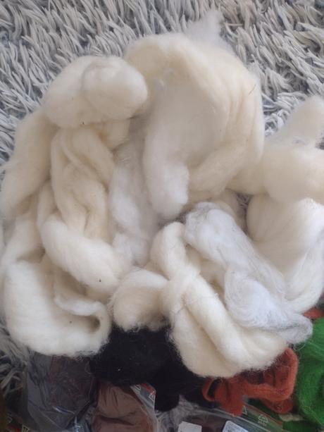 Merino vlna na plstenie, 