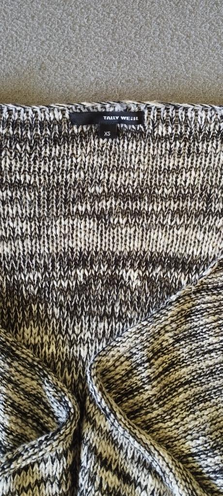 Kardigán čiernobiely, tally weijl,xs