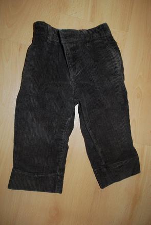 Menčestrové nohavice, gap,86