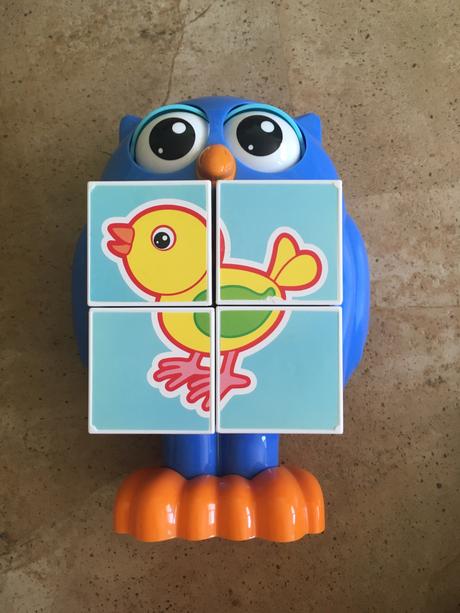 Tomy skladacie kocky sovicka, 