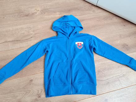 Modra mikina slovensko crivit 134/140, crivit,134