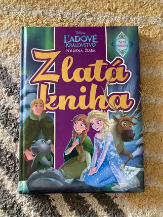 Ľadové kráľovstvo - polárna žiara zlatá kniha, 