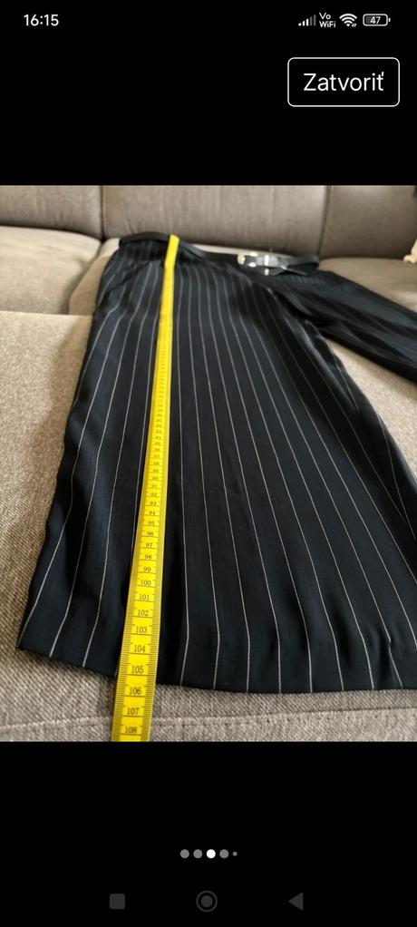 Nové nohavice široké, c&a,48