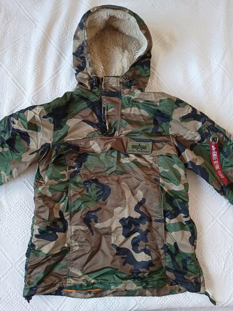 Alpha industries hpo anorak camo s, s
