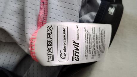 Funkčné tričko na bicykel, crivit,s