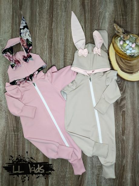 Teplákový overal zajko, 56 / 62 / 86 / 92 / 98