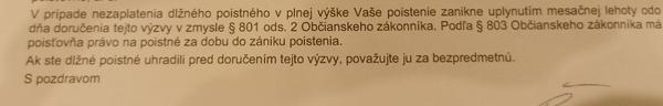 Musím zaplatiť dlžné poistné po zrušení poistky?