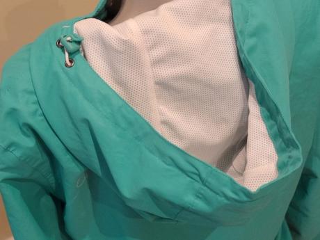 Športová turistická bunda vetrovka, l