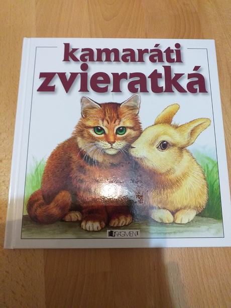 Detská knižka kamaráti zvieratká, 