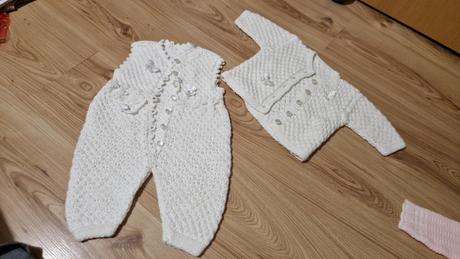 Pletené vecičky pre bábätká 3-6m, 50–62