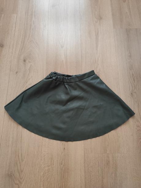 Kožená sukňa, h&m,122
