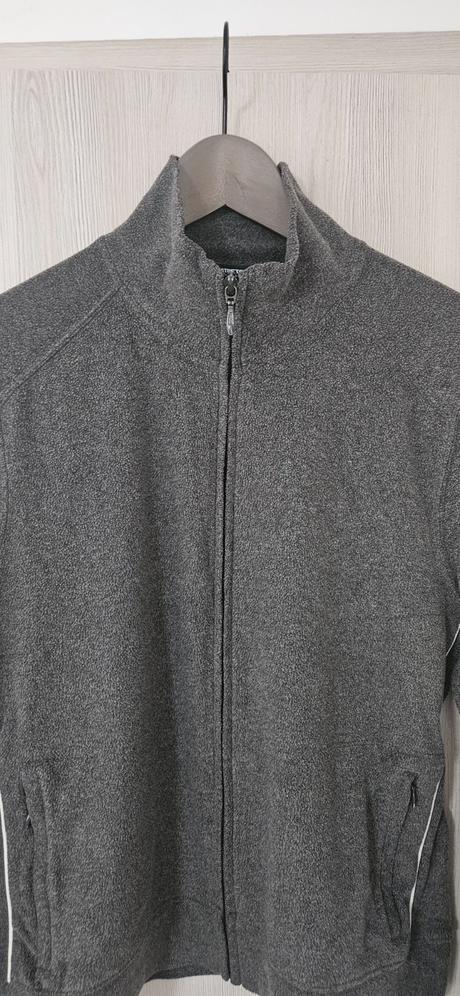 Tenká flísová dámska mikina na zips, gap,l