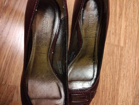 Kožené lodičky j.crew, 39