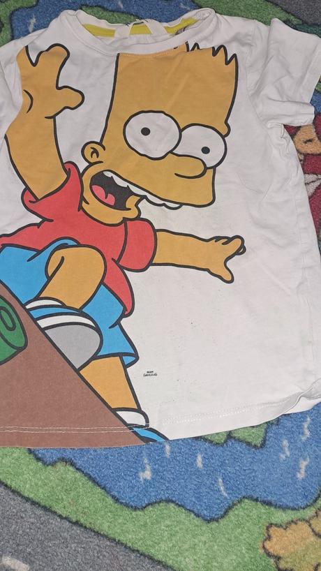 110 tričká simpson, h&m,110