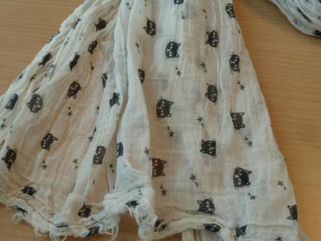 Šatka s mačkami, m