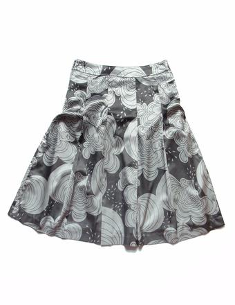 Skladaná sukňa, h&m,xs