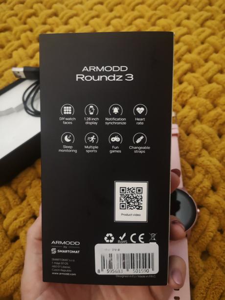 Smart hodinky armodd round 3, 