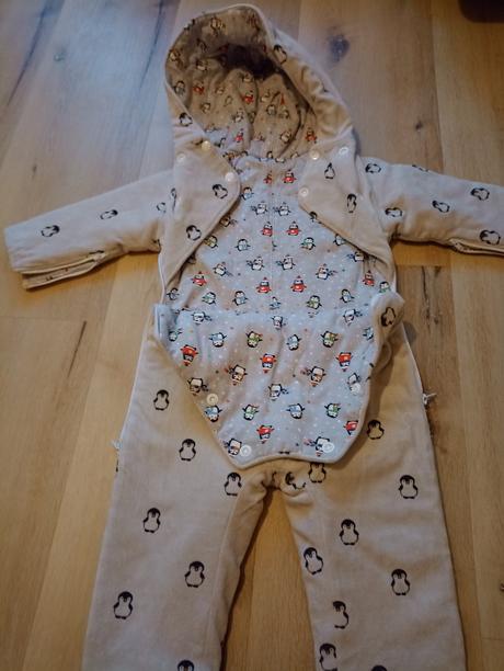 Overal, hruby teplakovy, 86