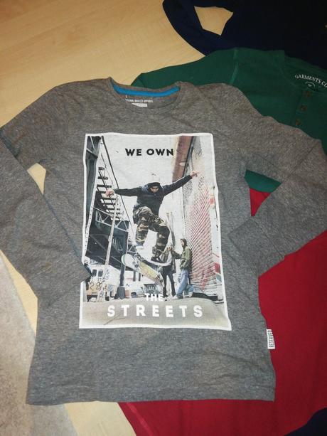 Tričká s dlhým rukávom (152), zara,152