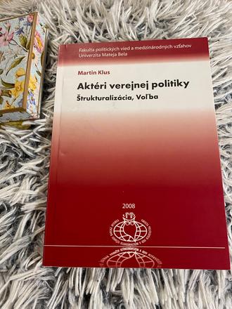 Aktéri verejnej politiky martin klus, 