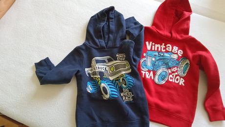 2x mikina veľ 122, 122