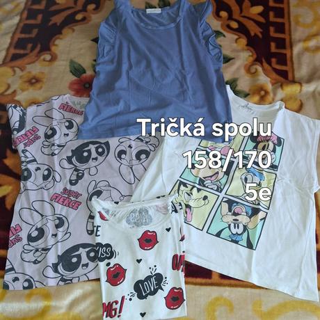 Tričká 158/170, pepco,164