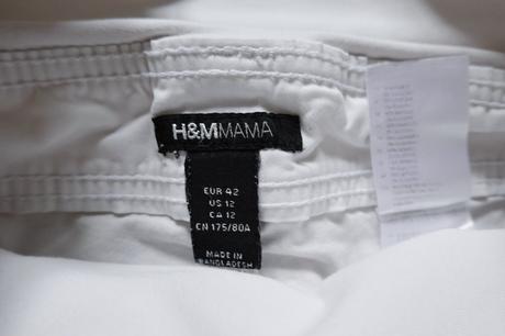 7/8 tehotenské nohavice h&m mama, h&m,42